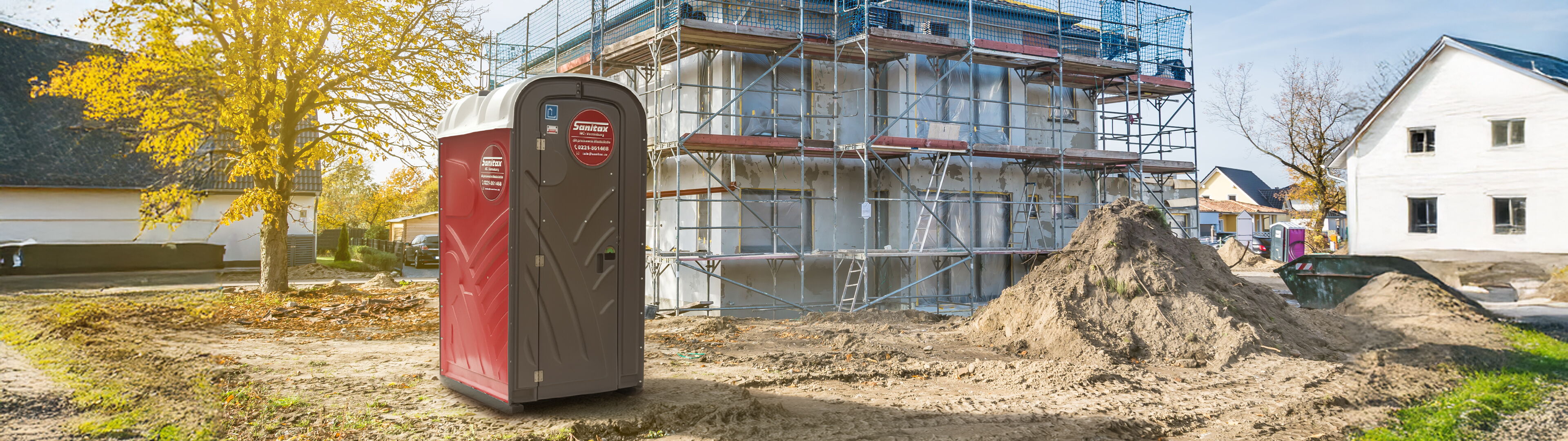 Mobile Toiletten Sanitax      