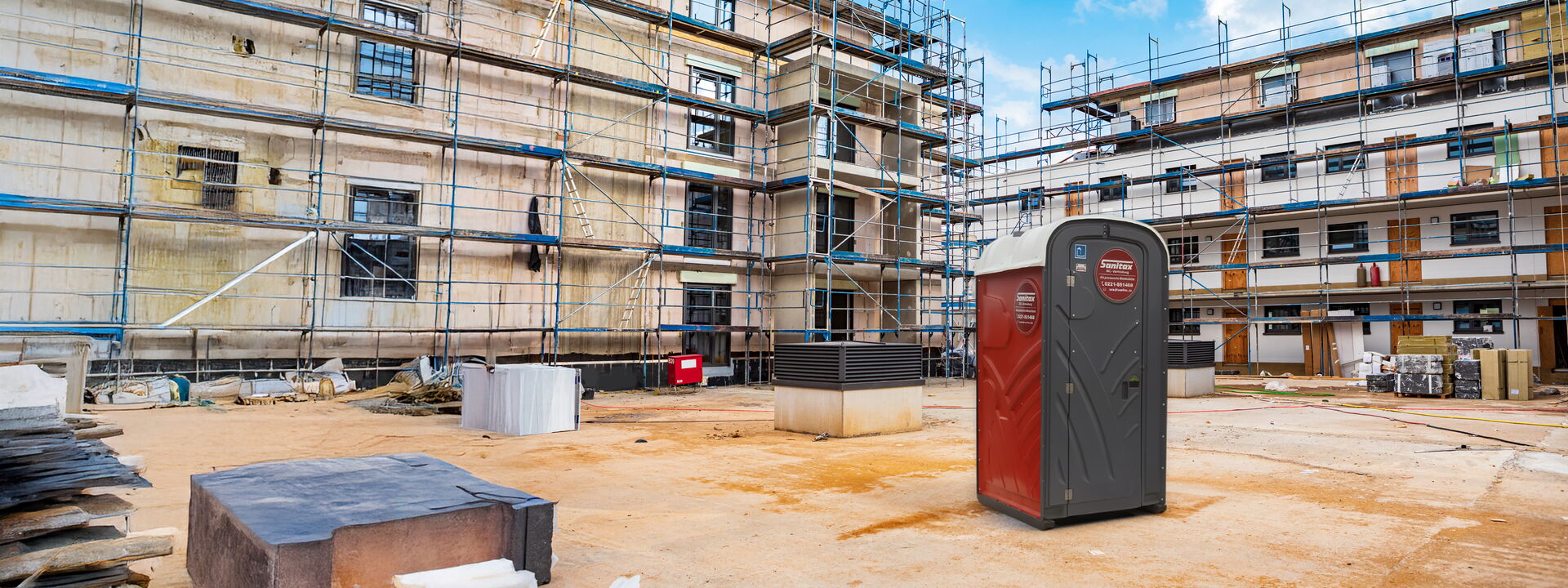 Langzeitmiete Sanitax      